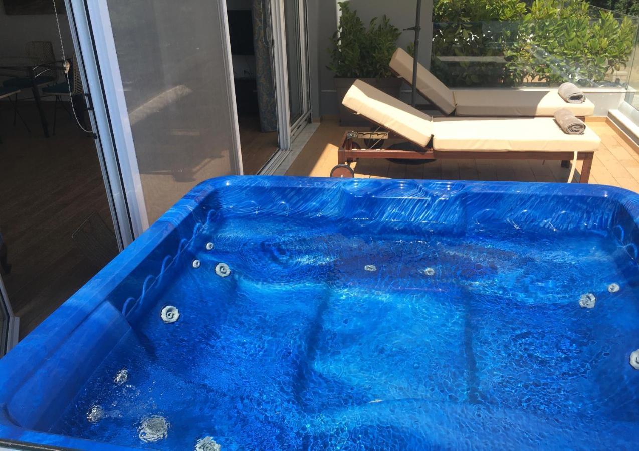 Flyviewflatsblue Privatehottub With Seaview Lägenhet Ixia  Exteriör bild